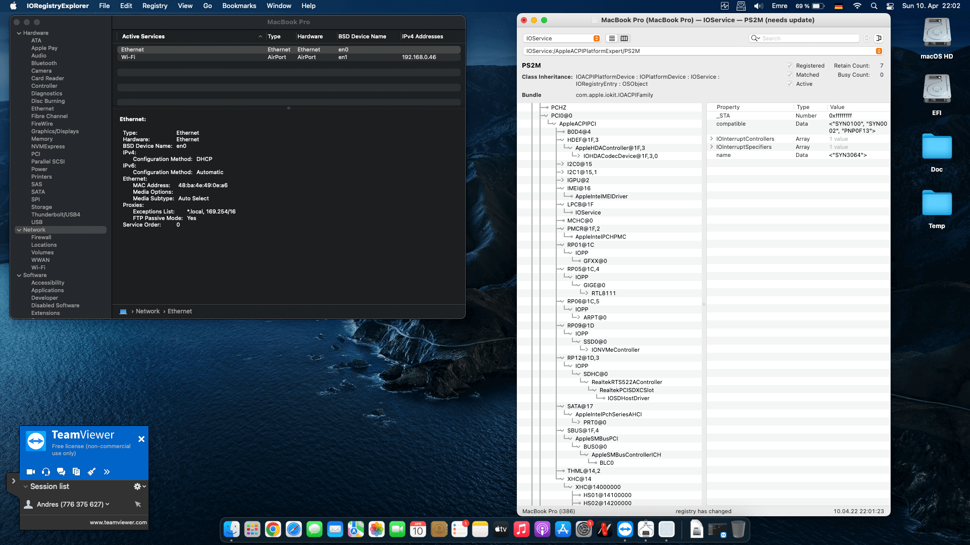 HP ProBook 440 G5 [KabyLake R + Intel UHD 620 + PS2]   OpenCore 9